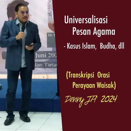 UNIVERSALISASI PESAN AGAMA