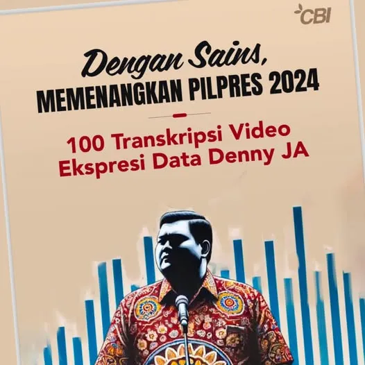DENNY JA TERBITKAN BUKU EKSPRESI HARIAN PILPRES 2024