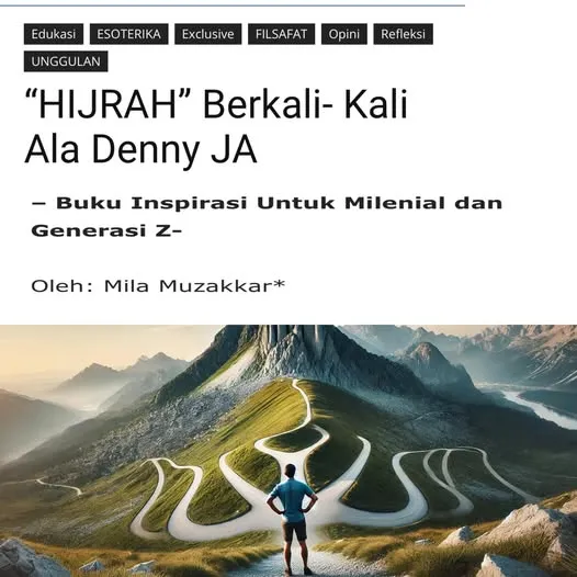 “HIJRAH” BERKALI-KALI ALA DENNY JA