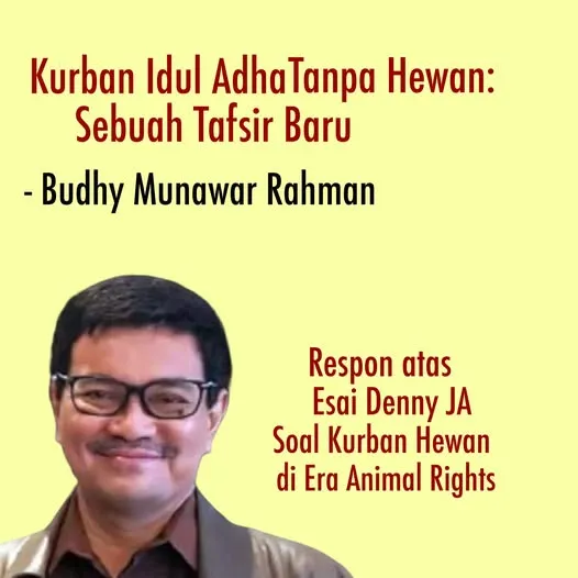 Respon atas Esai Denny JA soal Kurban Hewan di Era Animal Rights