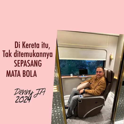 Di Kereta Itu, Tak Ditemukannya SEPASANG MATA BOLA