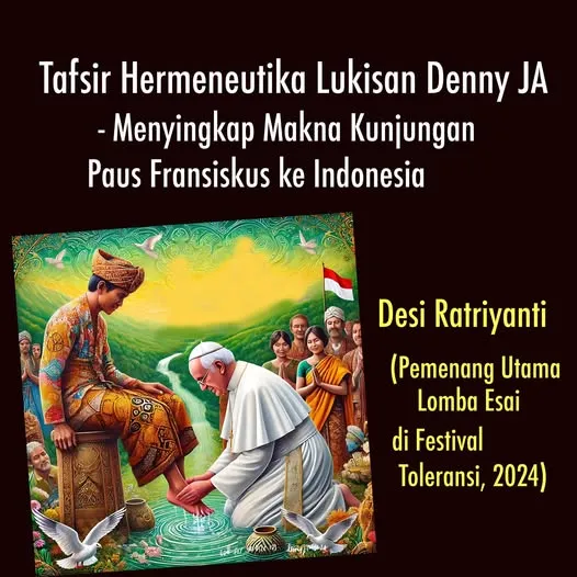 TAFSIR HERMENEUTIKA LUKISAN DENNY JA: