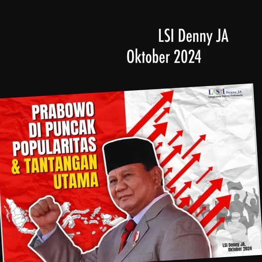 PRABOWO DI PUNCAK POPULARITAS