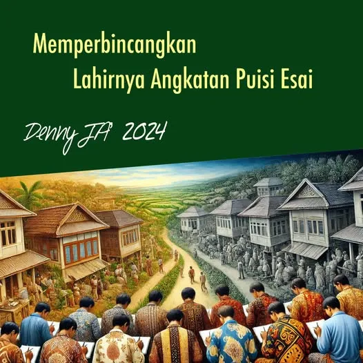 MEMPERBINCANGKAN LAHIRNYA ANGKATAN PUISI ESAI