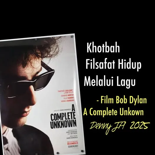 KHOTBAH FILSAFAT HIDUP LEWAT LAGU