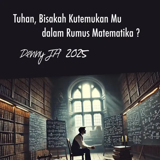 TUHAN, BISAKAH KUTEMUKANMU DALAM RUMUS MATEMATIKA?