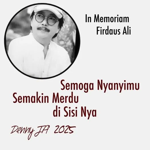In Memoriam Firdaus Ali