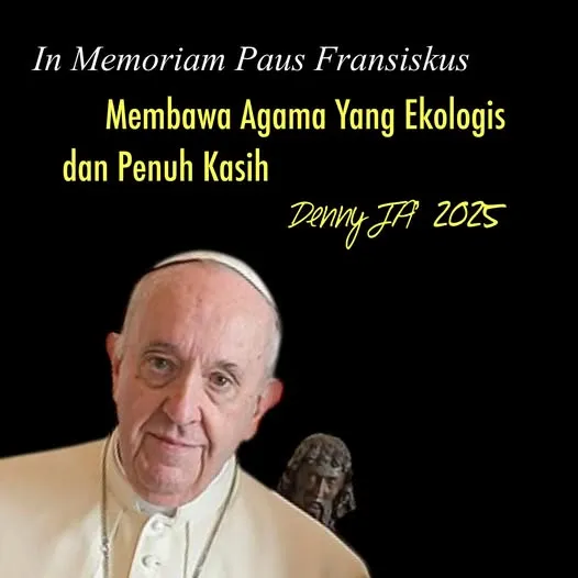 In Memoriam Paus Fransiskus: