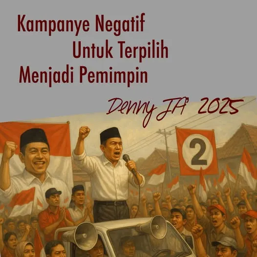 KAMPANYE NEGATIF UNTUK  TERPILIH MENJADI PEMIMPIN