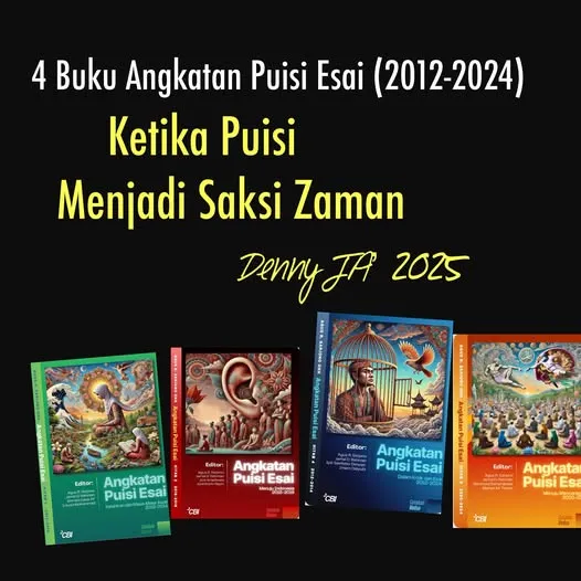 Peluncuran Buku 4 Buku Dokumentasi Angkatan Puisi Esai, 2012-2024