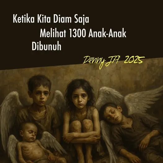 KETIKA KITA DIAM SAJA MELIHAT 1300 ANAK-ANAK DIBUNUH
