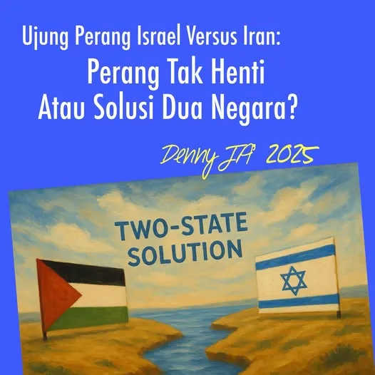 Ujung Perang Israel Versus Iran: