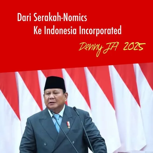 Mendengar Pidato Prabowo di Sidang Tahunan MPR, Agustus 2025