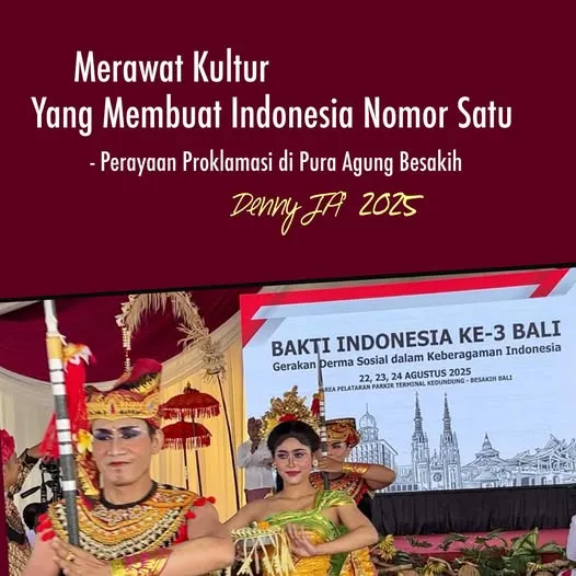 Dari Perayaan Proklamasi di Pura Agung Besakih