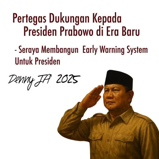 PERTEGAS DUKUNGAN UNTUK PRESIDEN PRABOWO DI ERA BARU