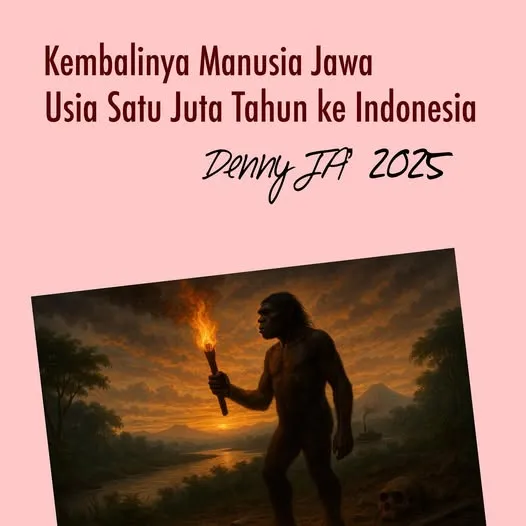 KEMBALINYA FOSIL MANUSIA JAWA USIA SATU JUTA TAHUN KE INDONESIA