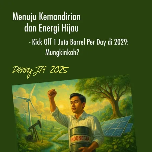 MENUJU KEMANDIRIAN DAN ENERGI HIJAU