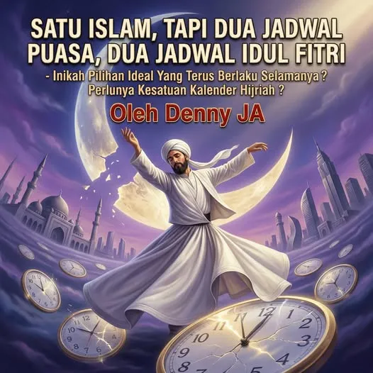 SATU ISLAM, TAPI DUA JADWAL PUASA, DUA JADWAL IDUL FITRI