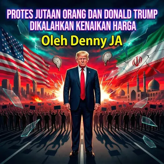 PROTES JUTAAN ORANG DAN DONALD TRUMP DIKALAHKAN KENAIKAN HARGA