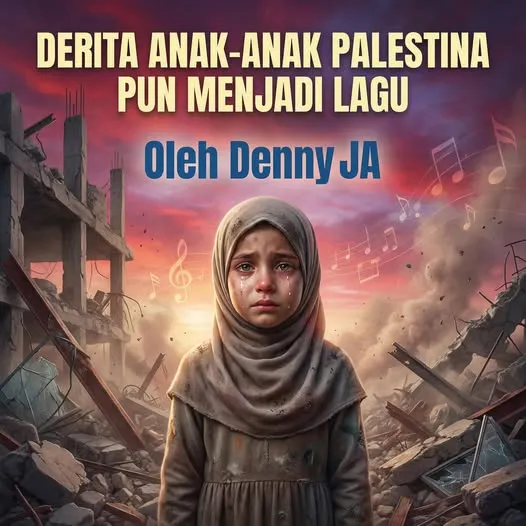 DERITA ANAK-ANAK PALESTINA PUN MENJADI LAGU