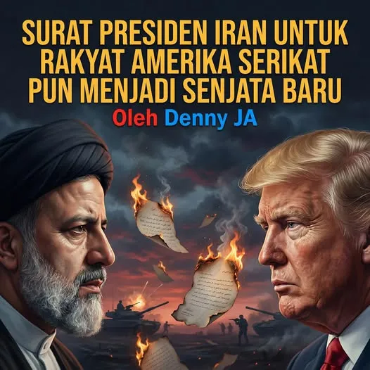 SURAT PRESIDEN IRAN UNTUK RAKYAT AMERIKA SERIKAT PUN MENJADI SENJATA BARU
