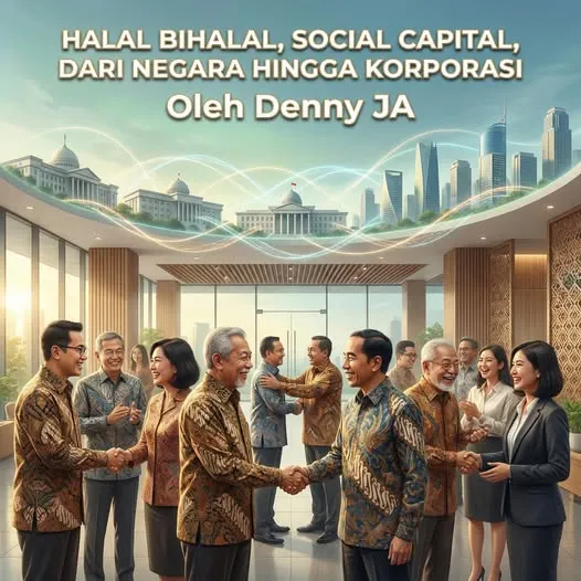 HALAL BIHALAL, SOCIAL CAPITAL, DARI NEGARA HINGGA KORPORASI