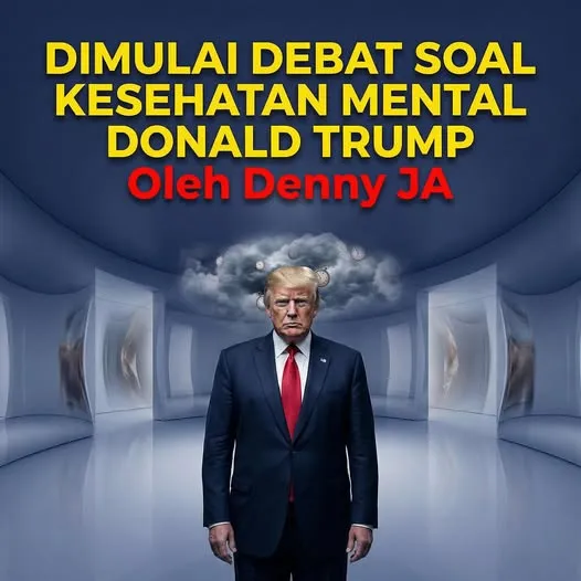 DIMULAI DEBAT SOAL KESEHATAN MENTAL DONALD TRUMP