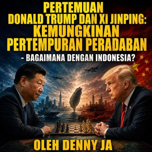 PERTEMUAN DONALD TRUMP DAN XI JINPING: KEMUNGKINAN PERTEMPURAN PERADABAN