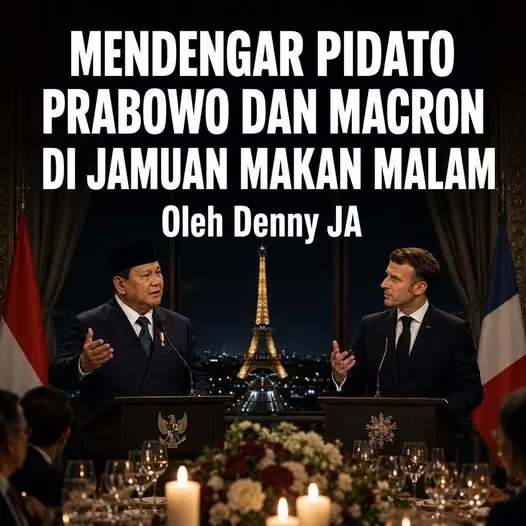Catatan dari Paris, 28 Mei 2026 (1)