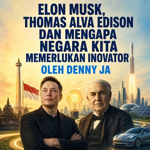 ELON MUSK, THOMAS ALVA EDISON DAN MENGAPA NEGARA KITA MEMERLUKAN INOVATOR