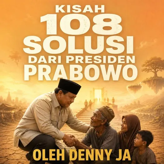 KISAH 108 SOLUSI DARI PRESIDEN PRABOWO