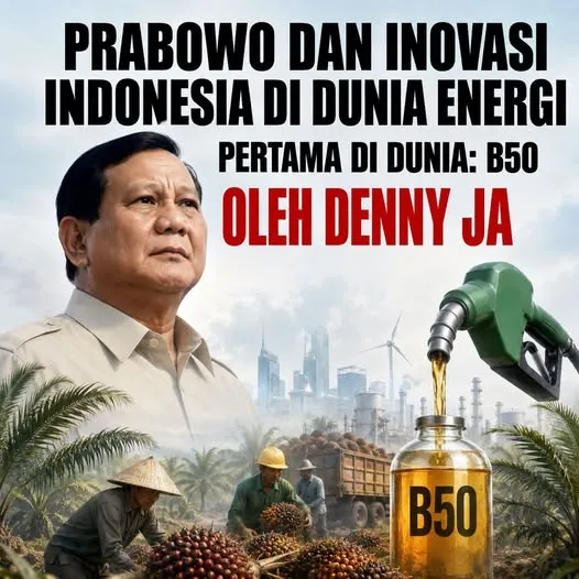 PRABOWO DAN INOVASI INDONESIA DI DUNIA ENERGI PERTAMA DI DUNIA: B50