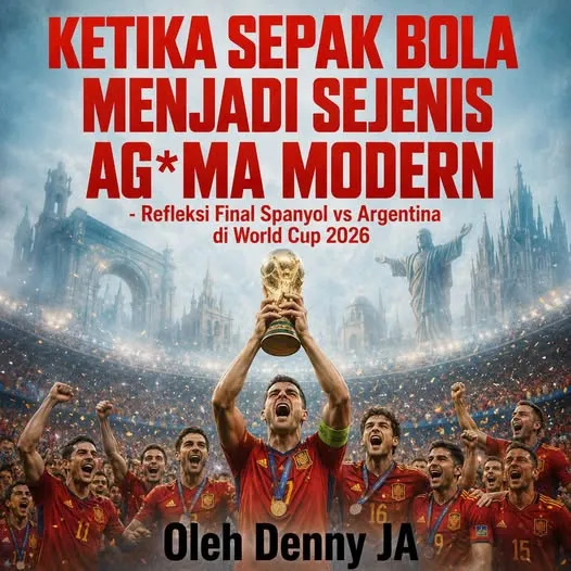 KETIKA SEPAK BOLA MENJADI SEJENIS AGAMA MODERN