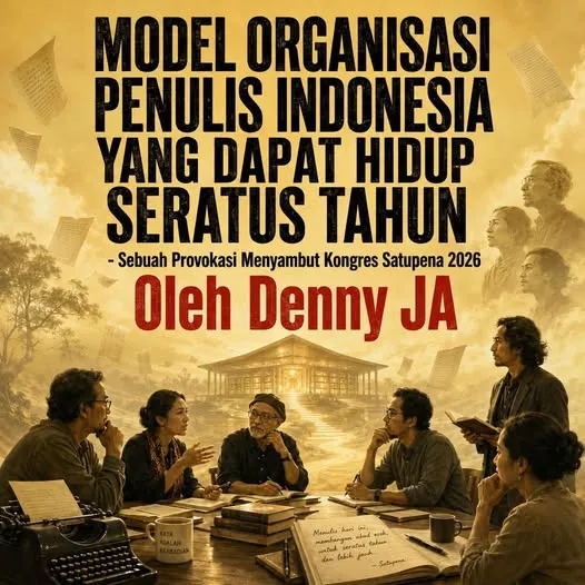 MODEL ORGANISASI PENULIS INDONESIA YANG DAPAT HIDUP SERATUS TAHUN