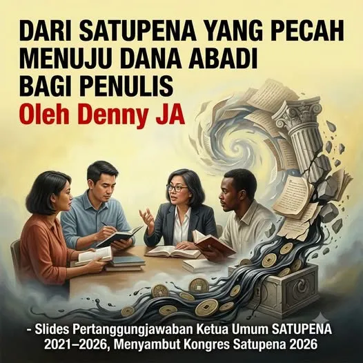 DARI SATUPENA YANG PECAH MENUJU DANA ABADI BAGI PENULIS
