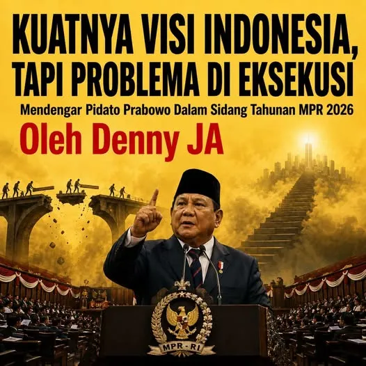 Mendengar Pidato Prabowo Dalam Sidang Tahunan MPR 2026