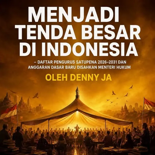 MENJADI TENDA BESAR  DI INDONESIA