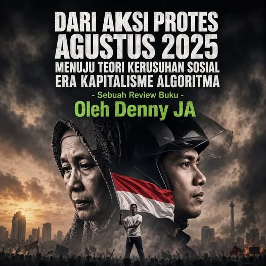 DARI AKSI PROTES AGUSTUS 2025 MENUJU TEORI KERUSUHAN SOSIAL BARU ERA KAPITALISME ALGORITMA