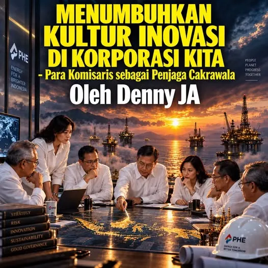 MENUMBUHKAN KULTUR INOVASI DI KORPORASI KITA