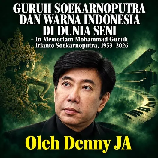 GURUH SOEKARNOPUTRA DAN WARNA INDONESIA DI DUNIA SENI