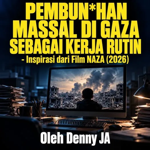 PEMBUN*HAN MASSAL DI GAZA SEBAGAI KERJA RUTIN