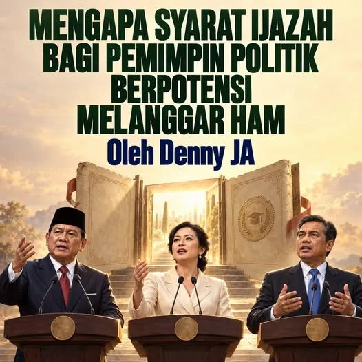 MENGAPA SYARAT IJAZAH BAGI PEMIMPIN POLITIK BERPOTENSI MELANGGAR HAM