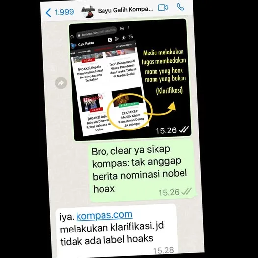 BERITA UNDANGAN NOMINASI NOBEL SASTRA: HOAX ATAU BUKAN?