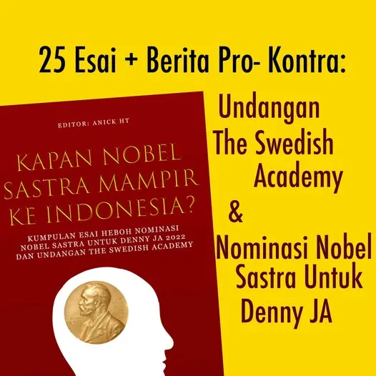 KAPAN NOBEL SASTRA MAMPIR