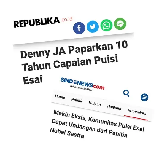 DARI UNDANGAN PANITIA NOBEL SASTRA HINGGA DANA ABADI