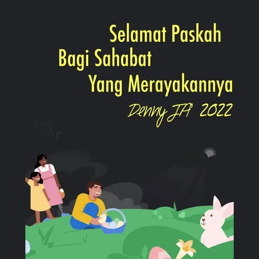 Bagi sahabat yang merayakannya, selamat Paskah