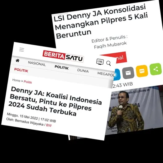 DENNY JA: PINTU PILPRES 2024 SUDAH TERBUKA