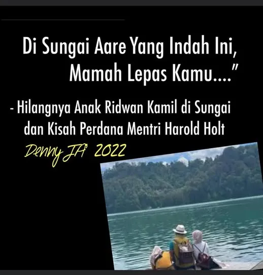 “DI SUNGAI AARE YANG INDAH INI, MAMAH LEPAS KAMU…”