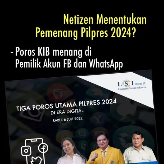 Surnas LSI Denny JA, Publikasi 6 Juli 2022: