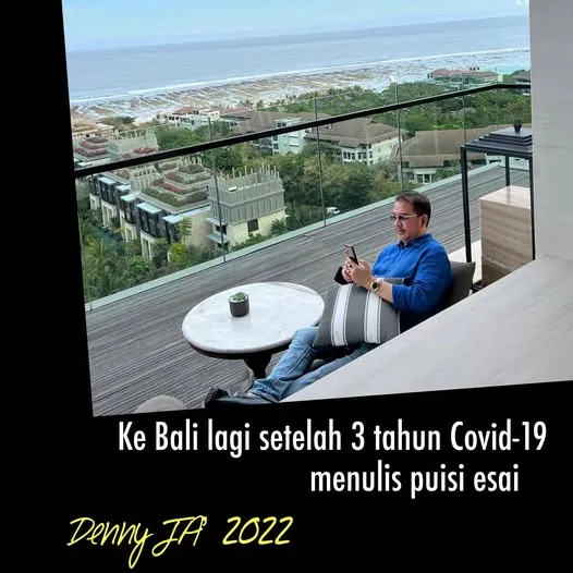 Ke Bali lagi setelah 3 tahun pandemik, menulis puisi esai